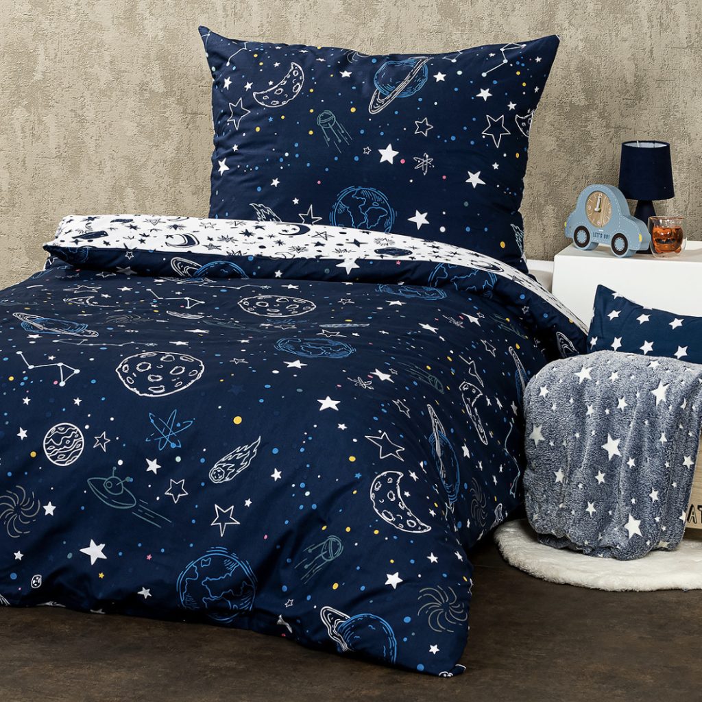 Bavlnené obliečky In space