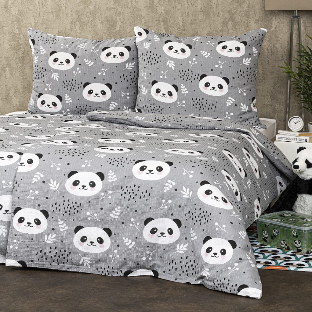 Krepové obliečky Nordic Panda